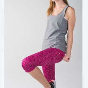 lululemon athletica Pink Leopard Print Leggings